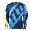 Ropa de Descenso Versión de Equipo Más Vendida Transfronteriza, Ropa de Ciclismo Transpirable de Manga Larga, Ropa de Verano para Bicicleta de Montaña y Motocicleta Todoterreno