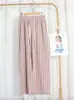 Pantalones de Casa Otoño e Invierno, Pantalones de Dormir Térmicos de Doble Cara para Mujer, Pantalones Rectos Sueltos, Pantalones Cálidos Casuales, Pantalones a Cuadros para Mamá para Uso al Aire Libre