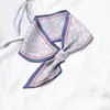 Bufanda de tela elegante con hebilla de Corea del Sur, bufanda nueva de doble cara, bufanda larga para mujer, primavera y otoño, delgada, para combinar con todo, bufanda decorativa para el cuello
