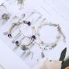 Pulsera de Cerámica con Cuentas Estilo Coreano Transfronteriza para Mujer, Retro, de Alta Gama, Versátil, Pulsera Sexy, Joyería Dulce y Creativa al por Mayor