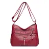 Nova bolsa de comércio exterior transfronteiriça, bolsa feminina versátil, bolsa transversal, textura de couro macio fashion, bolsa de ombro de grande capacidade, bolsa para mães
