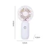 Novo Ventilador de Mão Temu Recarregável Ventilador Turbo para Estudantes Portátil ao Ar Livre Alto Fluxo de Ar Mini Ventilador de Mão