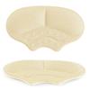 Almohadillas para Talón para Mocasines y Tenis para Redimensionar Zapatos, Antideslizantes Invisibles Autoadhesivas DIY Plantillas de Media Talla