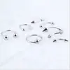 Anillo de Labio Falso sin Perforación de Acero de Titanio de Moda Pinza para Labios de Discoteca Uña de Labio Body Piercing Clavo de Nariz Pinza para Nariz Anillo de Nariz Falso