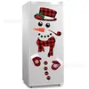 Imán de Refrigerador de Muñeco de Nieve Navideño Más Popular de Amazon Decoración de Pegatina Magnética para Refrigerador de Invierno con Papá Noel y Copo de Nieve