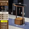 Caixa de Lenços Retrô para Sala de Estar, Porta-Lenços de Bambu e Madeira Estilo Antigo, Caixa de Lenços Estilo Chinês para Mesa de Centro Comercial de Hotel