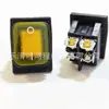Interruptor Iluminado de Cuatro Pines Kcd4 Superficie Esmerilada Pines de Tornillo Interruptor Impermeable para Barco Interruptor Modificado para Luces Antiniebla