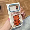 Funda linda de dibujos animados del cielo estrellado para Apple 17, Funda protectora suave a prueba de golpes de cobertura total, juguetona y adorable para iPhone 16