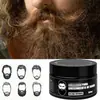 Estimulante de Crescimento de Barba Transfronteiriço Creme para Cuidados com a Barba Hidrata e Limpa