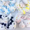 Lindo Mini Colgante Kawaii Peluche Figura Encanto para Bolso Llavero Muñeco para Lanzar en Bodas
