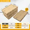 Caja de almacenamiento para camping al aire libre con puerta lateral, caja de camping plegable, caja de almacenamiento para maletero de coche, caja de almacenamiento de plástico