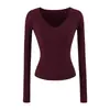 Suéter de punto fino de cuello en V de alta gama Bourgeois, ajuste ceñido, capa interior, tejido base, para mujer, nuevo Otoño/Invierno 2026, impresionante top para usar solo