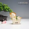 Luoyang Nacional moda pequeño Tang Ma turismo Conmemorativo decoración de caballo de cerámica Tang sancai cerámica innovación cultural Museo chino