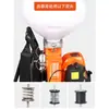 Espalhador de fertilizante de cabeça única conexão de suporte de borracha coluna de suporte amortecedora de vibrações suporte de coluna dupla mola de aço inoxidável base à prova de ferrugem com parafusos