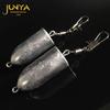 Junya pesca equipamento de pesca atacado binaural de duas cabeças pingente de chumbo bala chumbo pingente de chumbo rocha Rod pingente de chumbo Luya pingente de chumbo