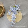 Venta al por mayor de fábrica en stock Torre de amante de rama alta flor de simulación flor de camino de boda decoración de techo de auditorio de boda delphinium