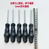 Fabricantes de destornilladores pequeños tipo granada con mango negro de 3 pulgadas en stock suministro destornillador Phillips regalo desechable 4.0 flor de ciruelo