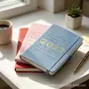 Agenda en inglés transfronteriza nueva 2027, cuaderno de trabajo diario, rastreador de autodisciplina y eficiencia, planificador de alta calidad