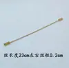 Jaula Redonda de Jaula Cuadrada Bordada con Ojo Base Antideslizante Hebilla de Clip de Plástico Blanco Herramienta de Alambre para Pájaros Accesorios para Jaulas de Pájaros