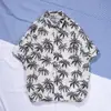 Camisa Hawaiana de Flores de Playa de Manga Corta para Hombre Holgada cec Super Fuego Estilo Puerto Retro Chaqueta Camisa Ropa de Hombre