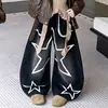 Conjunto de otoño para niñas 2026 nuevo y elegante chaqueta de cuero y pantalones vaqueros de pierna ancha conjunto de dos piezas para niñas mayores