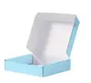 Caja de Avión con Cremallera para Comercio Exterior Personalizada, Caja Personalizada de Instalación Rápida con Desgarro, Caja Personalizada para Ropa Express, Caja de Cartón de Color Personalizada con Desgarro