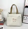 Bolsa de Tecido Tote Edição Limitada Ano do Cavalo para Mães, Bolsa de Mão 3D Simples e Compacta para o Dia a Dia, Lancheira Espessa para o Trabalho