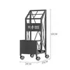 Suporte de Guarda-chuva, Rack de Armazenamento, Suporte de Guarda-chuva Comercial de Grande Capacidade para Lobbies de Hotéis, Salas de Aula e Salas de Aula