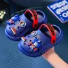 Zuecos de verano para niñas, sandalias de dibujos animados antideslizantes para interiores para niños, adecuados para niños mayores y pequeños, sandalias de playa para exteriores