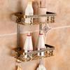 Toallero de estilo europeo, antiguo juego de colgante para baño, de aluminio, para colgar en la pared, con herrajes tallados vintage.