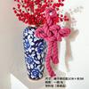 Colgante de linterna de bambú de Año Nuevo, portátil, antiguo, regalo festivo, bricolaje, decoración festiva hecha a mano, ambiente festivo del Año de la Serpiente