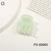 Qi Yue Nova Cor de Gelatina Presilha de Garra de Quatro Pontas Exquisita Presilha de Cabelo com Toque de Alto Padrão Rabo de Cavalo Coque Presilha Tubarão Acessórios de Cabelo Feminino Atacado