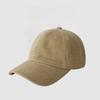 Gorra de Béisbol de Pana de Color Sólido Transfronteriza para Pareja, Estudiantes Hombres y Mujeres, Informal, Suave, Sombrero de Copa Cálido, Pato Japonés para Cabeza Grande