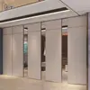 Salão de Auditorium Divisória Móvel Tela Dobrável Móvel Hotel Parede Divisória Móvel Elétrica Porta Dobrável Giratória Isolamento Acústico