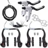 Conjunto completo de V brake para bicicleta de montanha Kit V Brake para bicicleta de estrada v brake alumínio freio acessórios de bicicleta