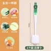 Vendedor Caliente de Douyin Cepillo para Tazas Multifuncional de Cinco en Uno con Mango Largo Cepillo para Botellas Térmicas Biberones Pezones Popotes Cepillo para Botellas de Agua