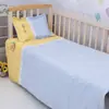 Juego de Manta de Color Sólido para Jardín de Infancia de Tres Piezas, Juego de Ropa de Cama para Cuidado de la Siesta de Estudiantes de Escuela Primaria de Seis Piezas con Funda de Manta con Relleno para Clase de Cuidado de la Siesta