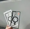 Funda para teléfono móvil Samsung S24Ultra S25Edge acrílico mate magsafe carga inalámbrica magnética protección