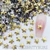 Accesorios de Arte para Uñas con Pedrería de Estrella de Mar de 5 mm de Punta Trasera Trendy Estrellas de Cinco Puntas Gruesas Irregulares de Colores Decoraciones para Uñas Venta al por Mayor
