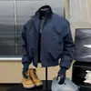 Jaqueta de Voo Juvenil Japonesa Masculina Primavera e Outono 2026 Roupa Externa Silhueta Gola Alta Jaqueta de Baseball