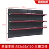Estanterías de Supermercado de Pared, Estantes de Almacenamiento, Librerías de Panel Ranurado, Estantes de Almacenamiento para Mostrador, Pequeños Estantes de Exhibición Compactos de Pared