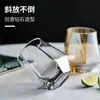 Vaso de Vidrio Transparente de Colores Resistente al Calor, Alto Valor Estético para Uso en el Hogar, Adecuado para Jugos y Bebidas, Vaso para Beber Resistente a Altas Temperaturas