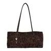 Bolso Retro Estampado de Leopardo para Mujer Gran Capacidad 2025 Nuevo Otoño Elegante Bolso de Hombro Único Bolso Tote para Viajes