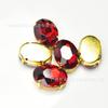 Venta al por mayor de fábrica de garras de cristal ovaladas de color dorado con base, para manualidades, para vestido de novia, accesorios de joyería de cristal