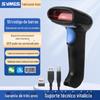 Scanner de Código de Barras Sem Fio Unidimensional Scanner de Remédios Express Supermercado Caixa Registradora Scanner de Roupas Pistola Suporte de Caixa Registradora