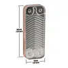 Fabricante de Trocador de Calor de Placas Soldadas Personaliza Evaporadores, Economizadores, Resfriadores de Óleo, Condensadores, Chillers de Aço Inoxidável
