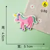 Parches Bordados al por Mayor Insignias Bordadas por Computadora Animales de Dibujos Animados Versión Q Lindos Parches Decorativos para Ropa Parches de Aplicación