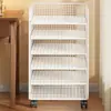 Organizador de archivos para debajo del escritorio, estante de almacenamiento para debajo del escritorio para mochilas, estante de almacenamiento vertical multiusos para archivos y documentos A4