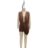 Moda femenina nueva estilo europeo y americano transfronterizo primavera-verano 2026 falda corta ajustada plisada vestido de color liso sexy con escote en V profundo