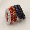 Set de 5 piezas nuevo pulsera grande banda para el pelo de línea telefónica banda para el pelo chica popular de Instagram corazón de niña banda para atar el pelo accesorios para el pelo al por mayor